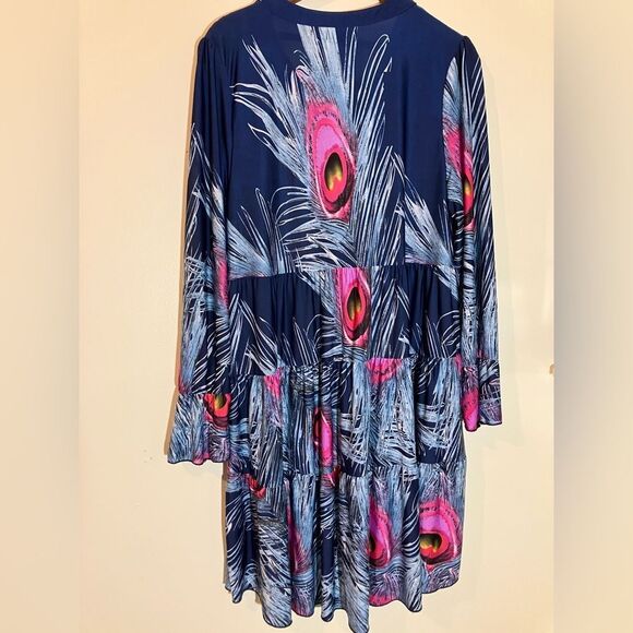 Beautiful detail, Reborn long sleeve dress. Women’s size extra large. - Picture 3 of 6